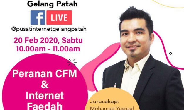 POCKET TALK ‘ PERANAN CFM & INTERNET FAEDAH ATAU BAHAYA’ DI LAMAN SOCIAL FACEBOOK