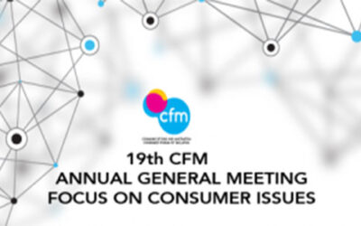 19th CFM ANNUAL GENERAL MEETING FOCUS ON CONSUMER ISSUES