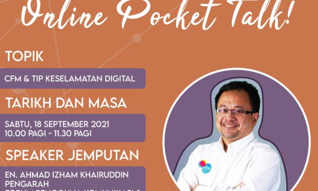 ONLINE POCKET TALK BERSAMA WARGA PUSAT INTERNET KOMUNITI KUALA LUMPUR & PUTRAJAYA