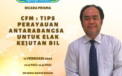 TEMUBUAL DI MUTIARAFM ‘ TIPS PERAYAUAN ANTARABANGSA UNTUK ELAK KEJUTAN BIL  -RTM PULAU PINANG