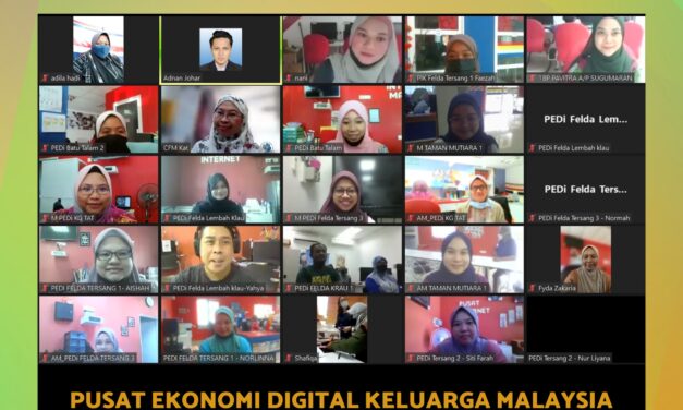 ONLINE POCKET TALK BERSAMA PUSAT EKONOMI DIGITAL KELUARGA MALAYSIA (PEDI) KLUSTER RAUB, PAHANG