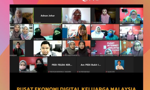 ONLINE POCKET TALK BERSAMA PUSAT EKONOMI DIGITAL KELUARGA MALAYSIA (PEDI) KLUSTER ROMPIN PAHANG