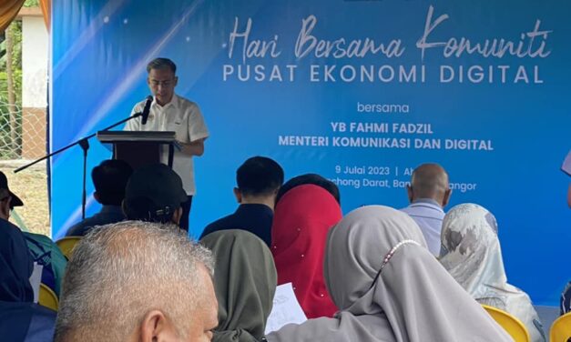 PROG. HARI BERSAMA KOMUNITI, PUSAT EKONOMI DIGITAL, PEDI KANCHONG DARAT BANTING