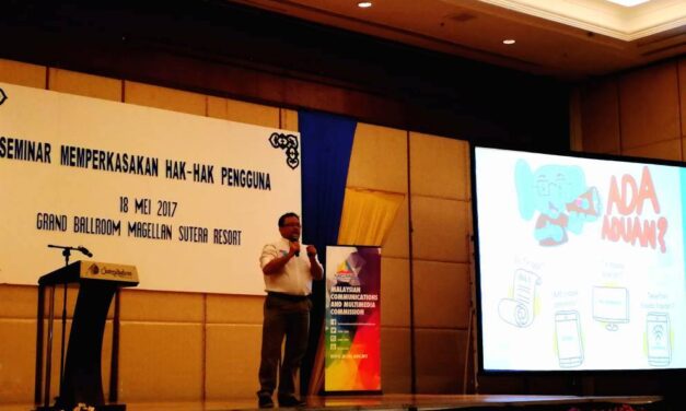 POCKET TALK CFM di SEMINAR MEMPERKASAKAN HAK-HAK PENGGUNA MCMC